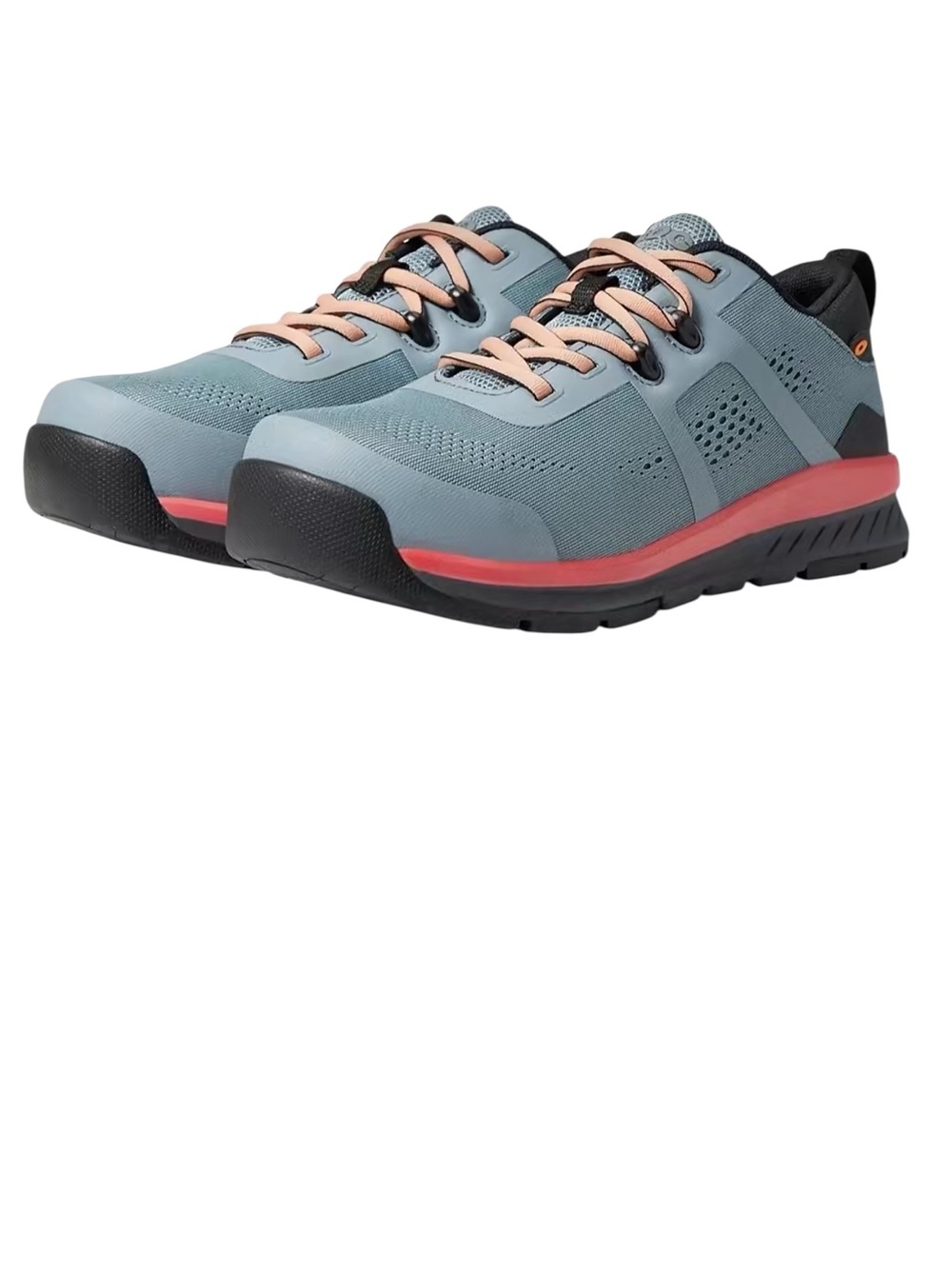 Bogs Sandstone Knit Low TR Composite Safety Toe Sneaker in Slate
